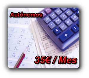Contabilidad para AUTNOMOS desde 35 Euros